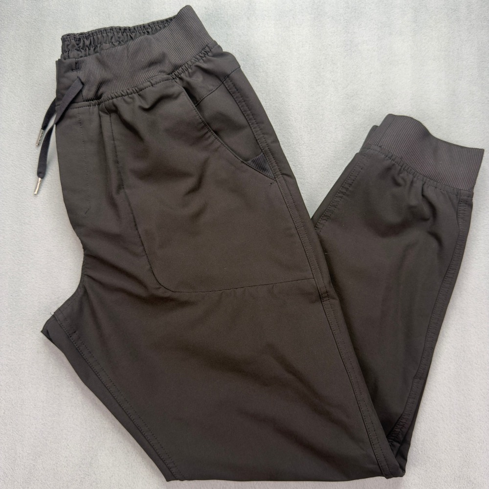 Kyodan Mens Joggers Medium Black Athletic Pants Drawstring Waist